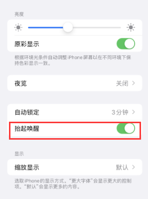 东阳苹果授权维修站分享iPhone轻点无法唤醒怎么办