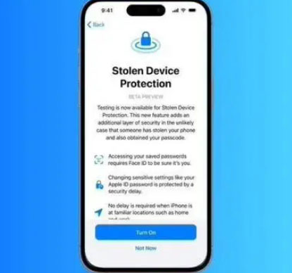 东阳苹果授权维修店分享被盗设备保护功能开启方法 