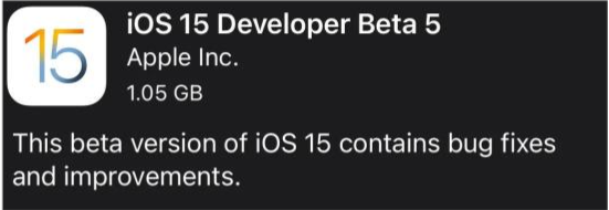东阳苹果手机维修分享如何升级到iOS15.0 beta5 