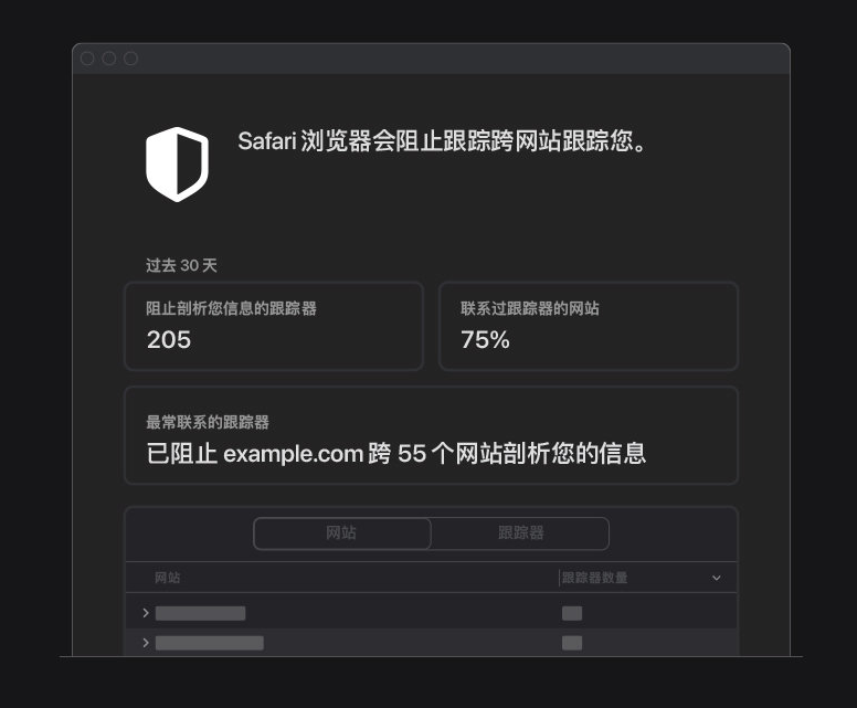 东阳苹果手机维修分享如何在 Safari 浏览器中查看和打开隐私报告 